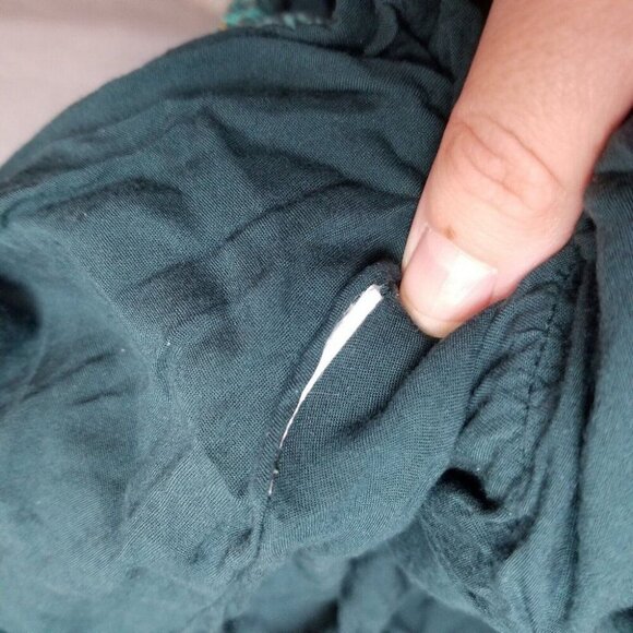 PrAna Dress Size Small Green Blue Laurel Nari Dress Spaghetti Straps Sleeveless - Picture 8 of 8